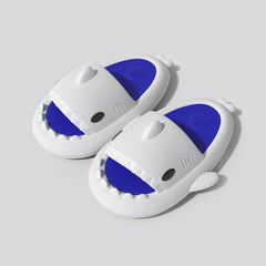 Three-generation mandarin duck Shark summer, beach flip-flops for women to wear outside