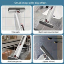 Portable Self-NSqueeze Mini Mop, Lazy Hand Wash-Free Strong Absorbent Mop Multifunction Cleaning Tools