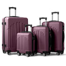 Vertical Striped Four In One Suitcase
