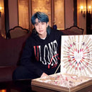 lone hoodie Wang Yibo with Fujiwara Hao limited fashion brand big v Valentine's Day lovers loose long-sleeved hoodie