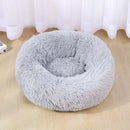Dog Cat Bed Super Soft Washable Long Plush Pet Kennel Deep Sleep Velvet Mats Sofa Bed