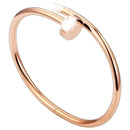 Women's Nail Bracelet Starry Sky Star thick electroplated 8K rose gold fashionable couple bracelet