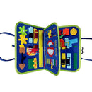 Children's Busy Board Dressing Buttoning Learning Baby Early Education Preschool Sensory Learning Toy