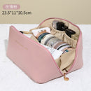 Hand-held storage coetic bag, portable large-capacity pillow bag