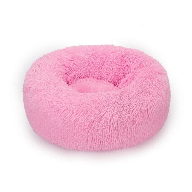 Dog Cat Bed Super Soft Washable Long Plush Pet Kennel Deep Sleep Velvet Mats Sofa Bed