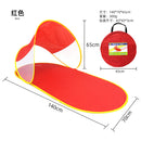 Quick-opening fully automatic camping, beach outdoor portable sun protection tent