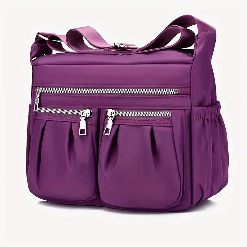 Women's Shoulder Nylon Crossbody Purse Waterproof Handbags