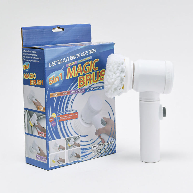 Multifunctional Rechargeable Electric Scrubber Dishwashing Brush