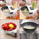Multi-functional Vegetable Cutter Cutting Machine Slicer Washing Basket