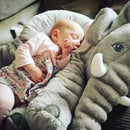 Elephant Doll Pillow Baby Comforter