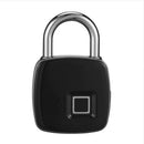 Fingerprint smart padlock anti-theft door lock outdoor door padlock luggage lock
