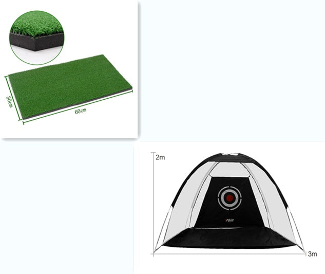 Hitting Golf Practice Net Tent Cage Garden Grassland Practice Golf Training Mesh Equipment