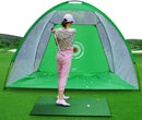 Hitting Golf Practice Net Tent Cage Garden Grassland Practice Golf Training Mesh Equipment