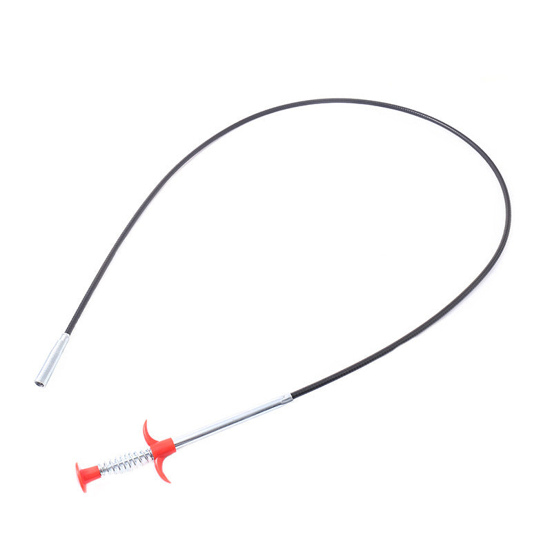 60CM Sewer Dredger Spring Pipe Dredging Tool Drain Clog Remover Cleaning Tools