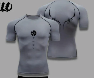 Men's Fitness training sports running breathable quick drying shot sleeve T-shirt