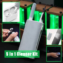 5 In 1 Screen Cleaner Kit Camera Phone Tablet Laptop Screen Cleaning Tools Earphone Cleaning Brush Pen