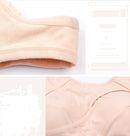 Plus Size Women Bra Ladies Cotton Quake-Proof Underwear Sleep Tops No Buckles No Wire Lingerie With Removable Padded