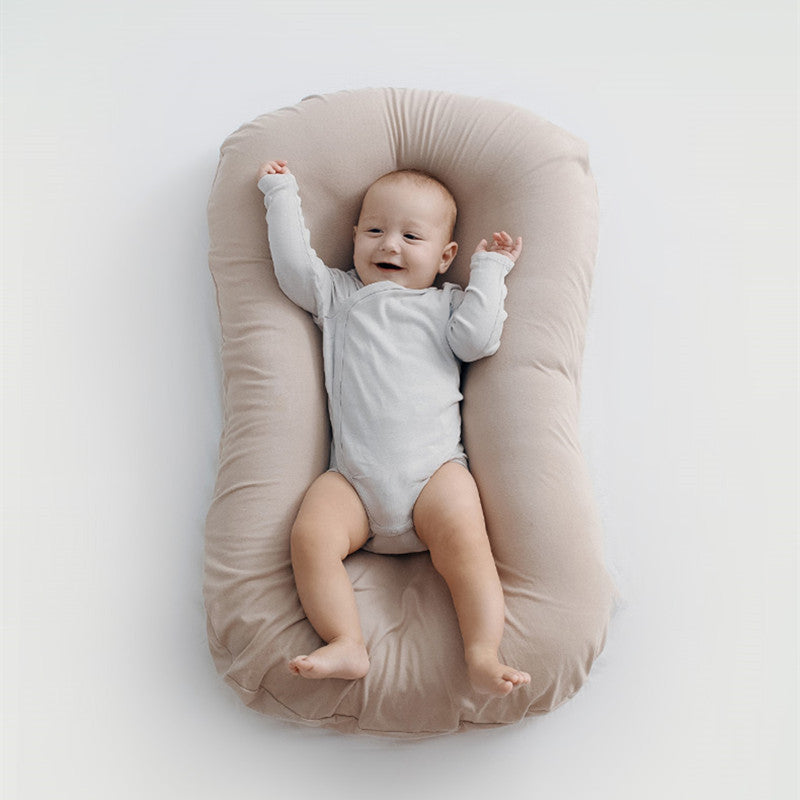 Baby Nest Bed Crib Newborn Baby Nest Cot Cribs Infant Portable Cotton Crib
