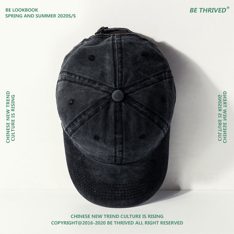 BE Men's New washed and aged hip-hop baseball caps