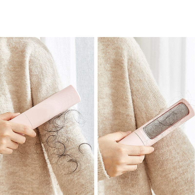 2-1 Reusable Pet Hair Lint Remover Portable Roller Brush