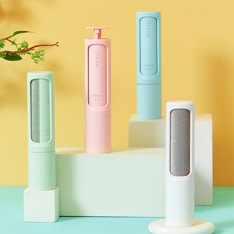 2-1 Reusable Pet Hair Lint Remover Portable Roller Brush