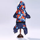 Pet Clothes Autumn Winter Camouflage Hooded Pet Clothing