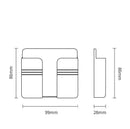 Mobile Phone Charging Storage Rack Punch-free Sticky Storage Box