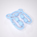 U Shape Trigger Point Full Body Massage Roller Arm Leg Neck Muscle 4 Wheels Fitness Device