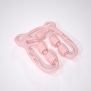 U Shape Trigger Point Full Body Massage Roller Arm Leg Neck Muscle 4 Wheels Fitness Device