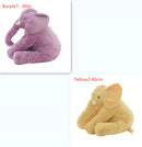 Elephant Doll Pillow Baby Comforter