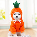 Cute Fruit Dog Clothes For Small Dogs Hoodies Winter Warm Fleece Pet Clothing Puppy Outfit