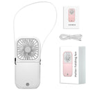 Hands-free Neck-Fan Band Hands-Free Hanging USB Rechargeable Dual Cooling Fan