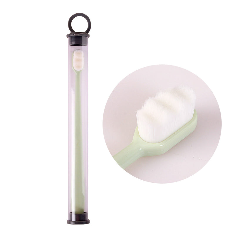 Ultra-fine Toothbrush Super Soft Bristle Deep Cleaning Brush Portable