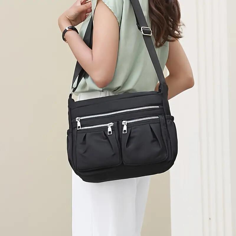 Women's Shoulder Nylon Crossbody Purse Waterproof Handbags