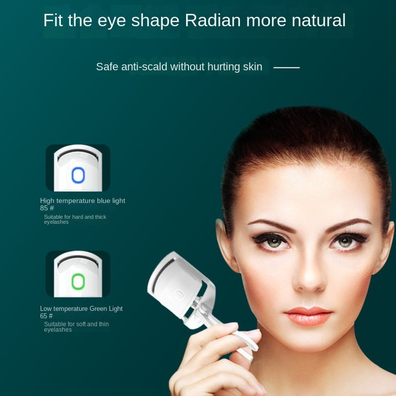 Rechargeable Electric Eyelash Curler Portable Electric Heated Comb Eye Lash Long Lasting Eyelashes Curls