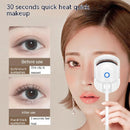 Rechargeable Electric Eyelash Curler Portable Electric Heated Comb Eye Lash Long Lasting Eyelashes Curls