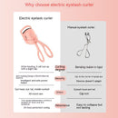 Rechargeable Electric Eyelash Curler Portable Electric Heated Comb Eye Lash Long Lasting Eyelashes Curls
