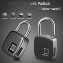 Fingerprint smart padlock anti-theft door lock outdoor door padlock luggage lock
