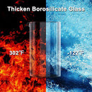 French Press Coffee Maker, Camping Plastic Glass French Coffee Press 12 Oz & 21 Oz