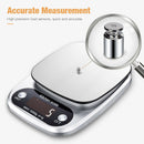 Digital Kitchen Food Diet Multifunction Weight Balance 22lbs 1g Stainless Steel  Scale