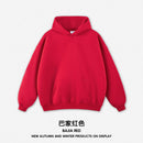 RS men's | autumn and winter hoodie plus fleece hoodie men's American fashion hoodie men's and women's Bajia hoodie