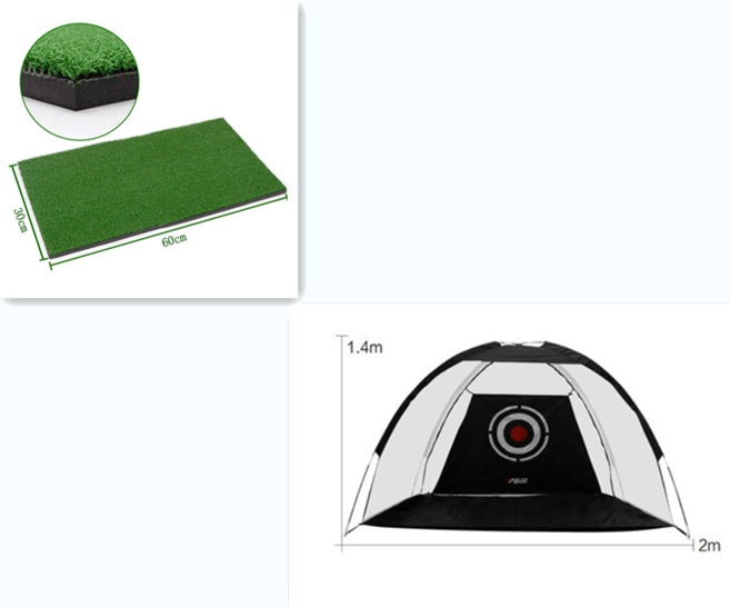Hitting Golf Practice Net Tent Cage Garden Grassland Practice Golf Training Mesh Equipment