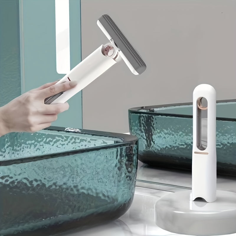 Portable Self-NSqueeze Mini Mop, Lazy Hand Wash-Free Strong Absorbent Mop Multifunction Cleaning Tools