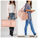 Large Capacity Travel Duffle Bag Women's Handbag Folding Suit Waterproof Bag