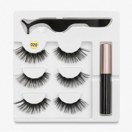 False Eyelashes With Magnets In Fashion