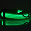 Nylon LED Pet Dog Luminous Collar Night Safety Flashing Glow in Dark Dog Cat Leash