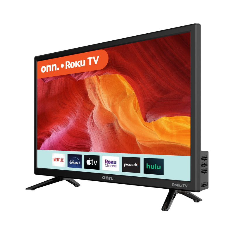 onn. 24” Class HD (720P) LED Roku Smart Television (100012590)