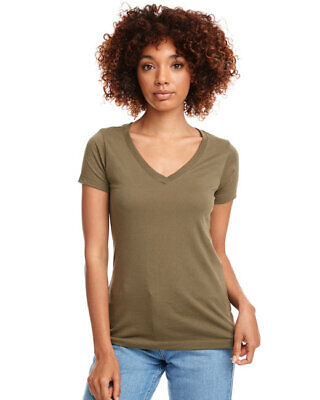 Next Level Apparel N1540 Women's Short Sleeve Ideal Lightweight V Neck