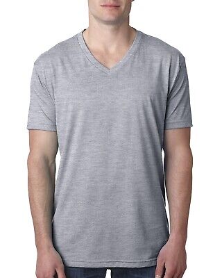 Next Level Apparel Men's 4.3 oz. CVC V-Neck Short Sleeves T-Shirt 6240