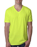 Next Level Apparel Men's 4.3 oz. CVC V-Neck Short Sleeves T-Shirt 6240